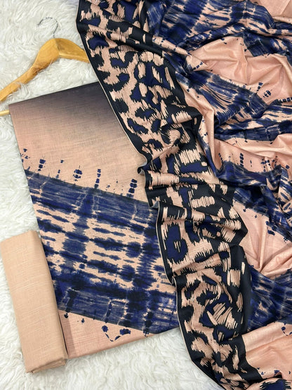 Bonanza Premium Printed Khaddar 3-Piece Suit [Unstitched]